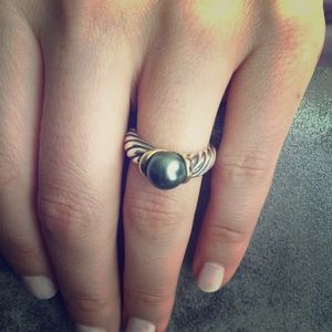 David Yurman Tahitian Pearl Ring